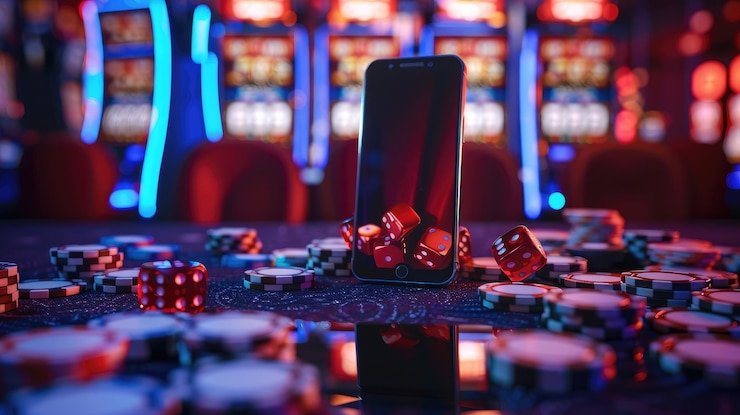 Suasana kerja tim teknis yang mengelola platform hiburan digital dengan layanan berkualitas